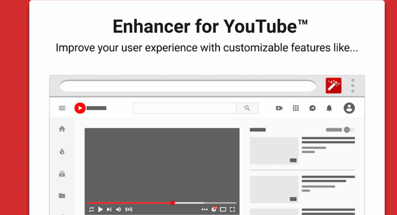 Enhancer für Youtube-Erweiterung