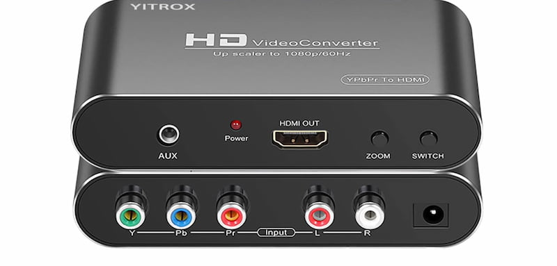 Verwenden Sie Geräte wie HDMI-Upscaler