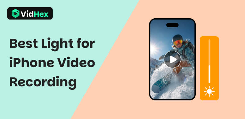 Bestes Licht für iPhone-Videoaufnahmen