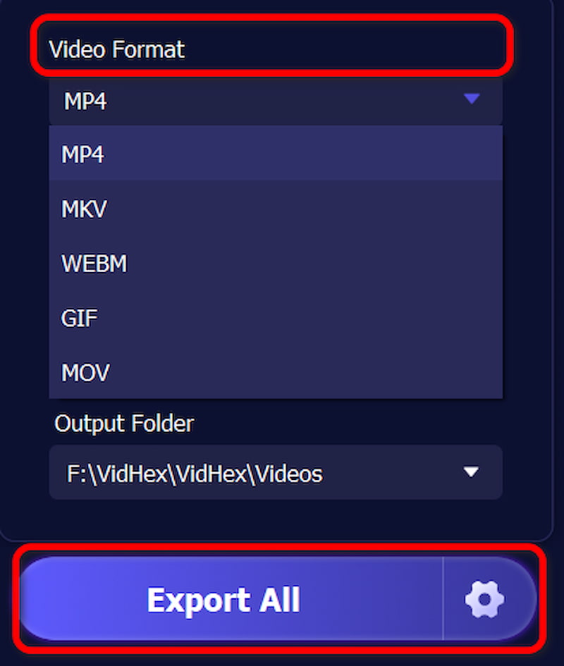 Vidhex-Export