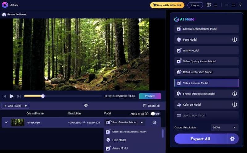 Vidhex FPS-Optimierung