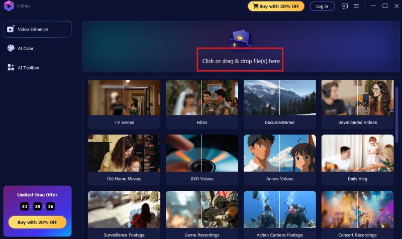 Vidhex-Upload