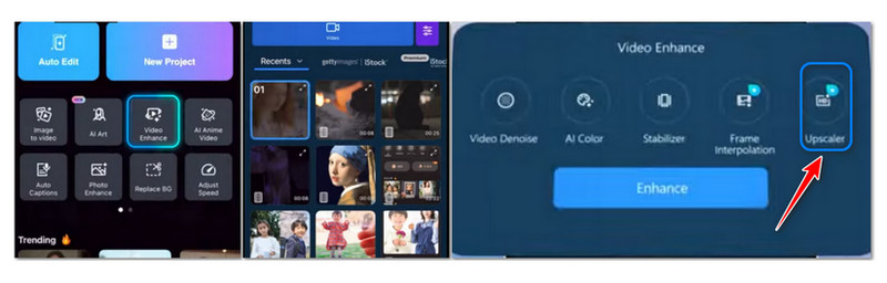 Powerdirector Mobile Video auswählen