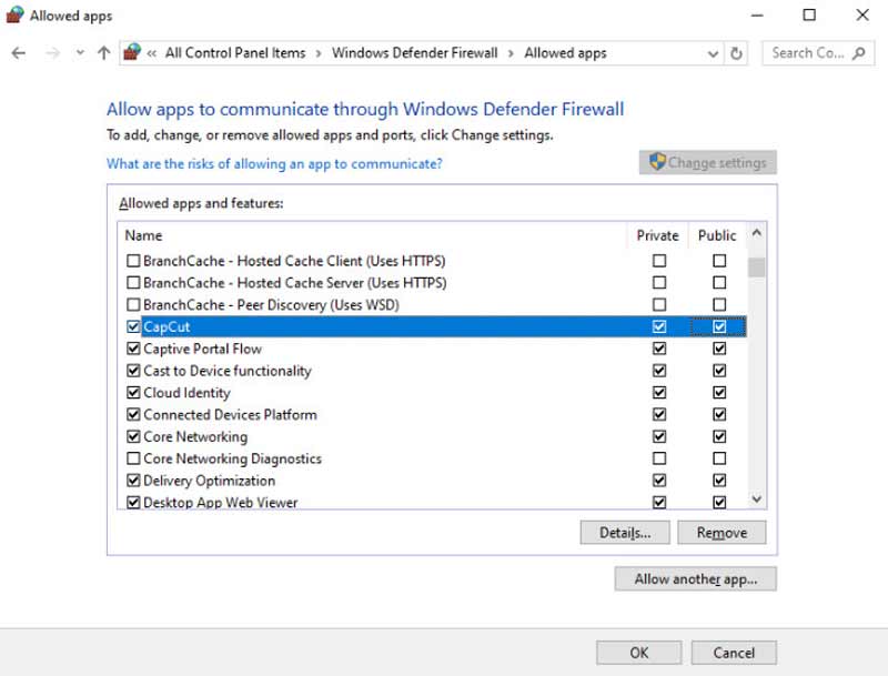 Capcut Pass Through The Firewall