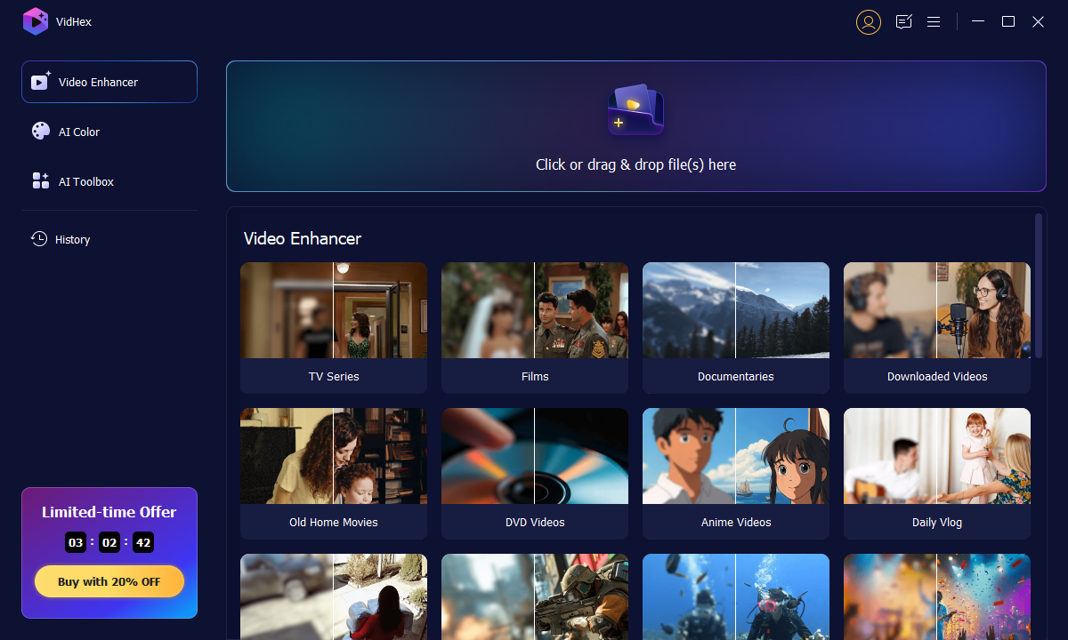 VidHex Screenshot
