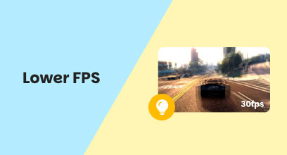 Niedrigere FPS